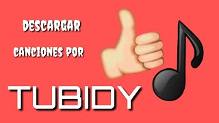 Como descargar musica en tubidy [upl. by Titania]