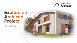 Explore an Archicad Project in 7 Minutes [upl. by Andert]