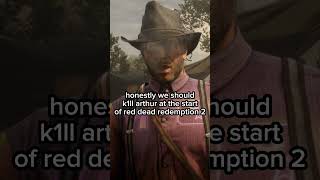 Micah wanted to do this all along in red dead redemption 2 [upl. by Ecirtnahc508]