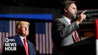 JD Vances evolution from Trump critic to running mate [upl. by Diamond212]