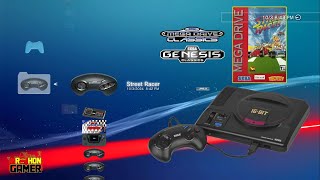 Street Racer Mega Drive PKG PS3 [upl. by Ardnuassac]