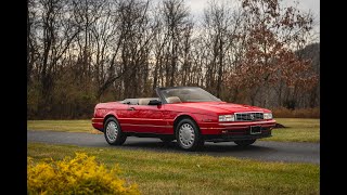 1993 Cadillac Allante Walkaround [upl. by Collin]