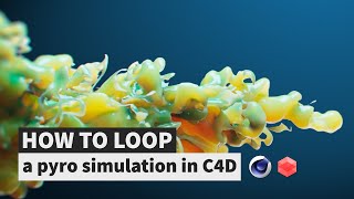 how to loop a pyro simulation in C4D [upl. by Lansing]