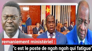 voici le remaniement ministériel qui a mystérieusement disparu dans les bureaux à Etoudi [upl. by Cochran]