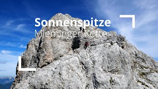 Sonnenspitze Überschreitung  Klettern in der Mieminger Kette [upl. by Goody]