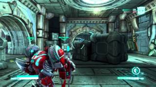 Transformers Fall of Cybertron Demo Multiplayer Gameplay Part 2  Speeding With the Infiltrator [upl. by Sitoeht]