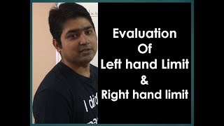 Evaluation of left hand and right hand limit in Hindi  05 [upl. by Nanis]