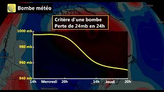 2018 Bombe Météo Meteomedia 4 Octobre [upl. by Kwabena650]