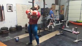 Two Kettlebell Sport Exercises to assist the Kettlebell Jerk [upl. by Mosra]