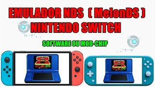 EMULADOR NDS  MelonDS   NINTENDO SWITCH [upl. by Navac698]