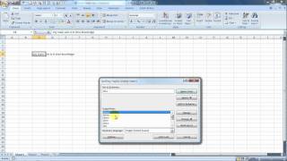 How To Do Spell Check In Excel [upl. by Ahser]