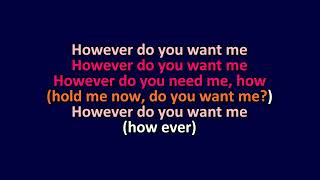 Soul II Soul  Back to Life However Do You Want Me  Karaoke Instrumental Lyrics  ObsKure [upl. by Hsirk]