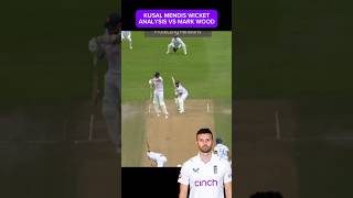 Kusal Mendis Wicket Analysis Vs Mark Wood  England Vs Sri Lanka 1st Test 2024 [upl. by Sudbury]