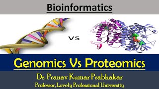 Genomics Vs Proteomics [upl. by Ntsud]