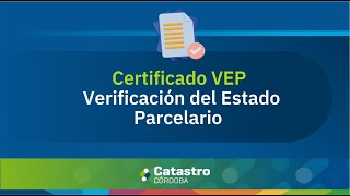 Manual de Verificación Estado Parcelario VEP [upl. by Ford]