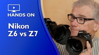 Nikon Z6 vs Z7 detailed handson side by side comparison [upl. by Regnig]