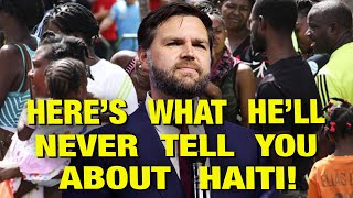 JD Vance Leaves Out HALF The Story On Haitian Immigration [upl. by Kellen]