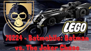 Lego Set 76224  Batmobile Batman vs The Joker  Speed Build and Review [upl. by Stern754]