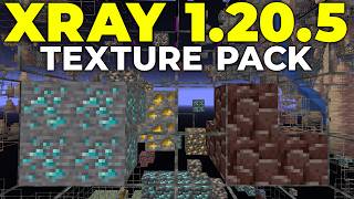 XRay 1205 Texture Pack  How To Download XRay in Minecraft 1205 [upl. by Granger508]