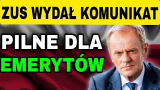 PILNE DLA EMERYTÓW 14 emerytura 2024  Nowa Tabela Netto ZUS ujawnia oficjalne wyliczenia [upl. by Akcirehs133]