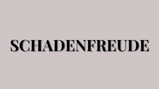 How to Pronounce Schadenfreude in English [upl. by Ursulette84]