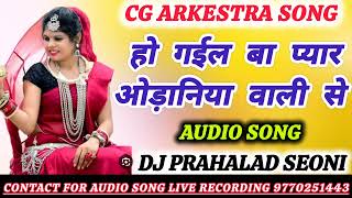 ho gayil ba pyar udaniya vali se Cg arkestra songDJ PRAHALAD SEONI [upl. by Massab]