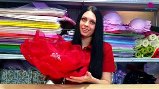 DIY Fabric flowerorganza [upl. by Giordano]