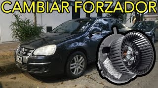 Como sacar el forzador del Vento  Jetta mk5 y cambiar filtro cabina [upl. by Fleda]