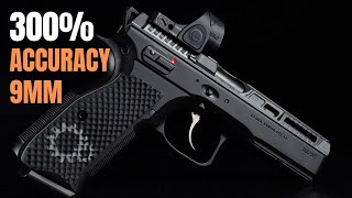 5 MOST ACCURATE 9MM PISTOLS ON THE MARKET 2024 [upl. by Airitac]