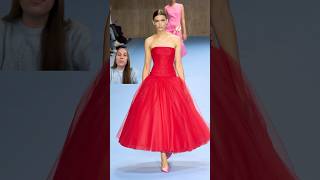 Carolina Herrera SpringSummer 2025 nyfw readytowear fashionweek runway fashion [upl. by Pasahow902]