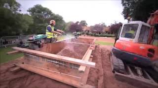 Amazing sand sculpture time lapse at Edinburgh Zoo [upl. by Aciram]