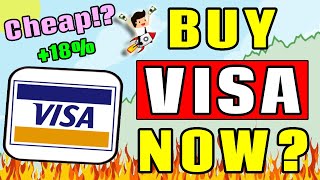 VISA Stock is Cheaper Than it Was 5 Years Ago  Visa V Stock Analysis [upl. by Sadinoel]