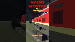 Franklin vs Train Moster in Indian Bike Driving 3D [upl. by Zeeba141]