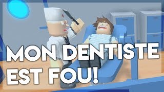 NOTRE DENTISTE EST FOU  Roblox Obby Escape Dentiste [upl. by Durgy]