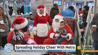 Spreading Holiday Cheer With Metra [upl. by Nims]