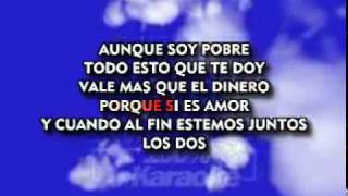 AMOR PROHIBIDOSELENA KARAOKE [upl. by Lief]