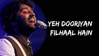 Khairiyat Pucho Kabhi To Kaifiyat Pucho  Khairiyat Full Song Lyrics  Arijit Singh [upl. by Sivatnod]