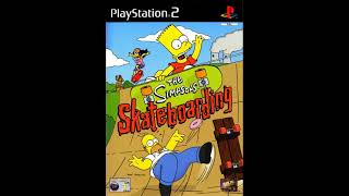 Itchy  Scratchy Land Skillz School  The Simpsons Skateboarding PS2 Soundtrack [upl. by Aldarcy]