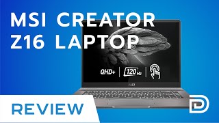 MSI Creator Z16 Professional Laptop A11UET 043 Review [upl. by Lorou]