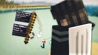 fishing for an op bow hypixel uhc [upl. by Anikes]