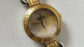 VERSACE Watch Battery Replace Tutorial [upl. by Aholah]