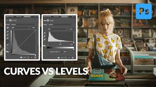 Curves vs Levels in Photoshop Learn The Difference [upl. by Chiles]