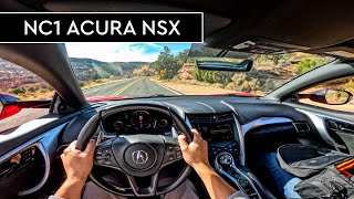 2017 NC1 Acura NSX POV Canyon Drive Therapy Binaural Audio [upl. by Lissy247]