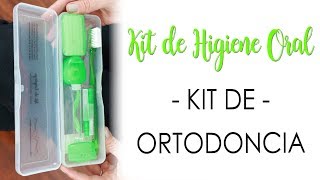 KIT DE ORTODONCIA 😁🙌 ¿CÓMO LAVAR LOS DIENTES CON BRACKETS [upl. by Sarad]