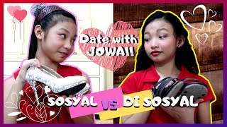 SOSYAL VS DI SOSYAL sa Date  Date with JOWA  Aurea amp Alexa [upl. by Gaven]