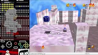 Super Mario The Majestic Road Vanish Cap Stage Ancient Ruins 25 savestateless [upl. by Anaitsirk]