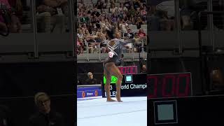 simone biles slow motion floor exercise shots viral youtubeshorts [upl. by Eldnek]