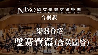 NTSO交響樂團樂器介紹2之8雙簧管篇含英國管 [upl. by Vedette362]