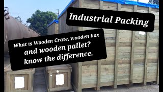 Wooden Packaging in industry HINDI [upl. by Ardnauqal487]