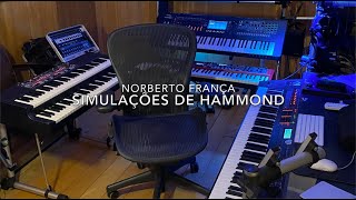 Simulações de Hammond por Norberto França [upl. by Westbrooke608]